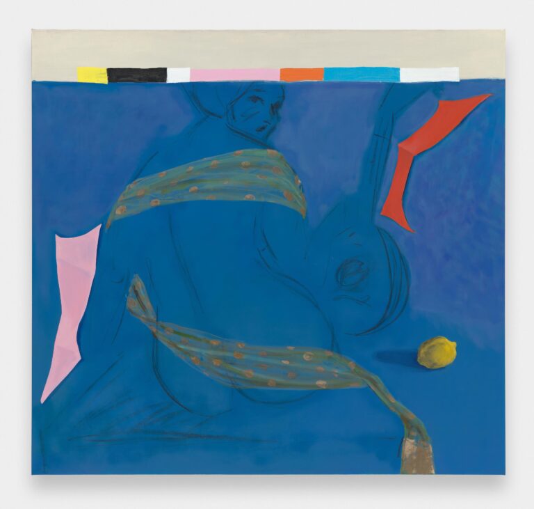 “Odalisque in Blue” - Ella Kruglyanskaya 