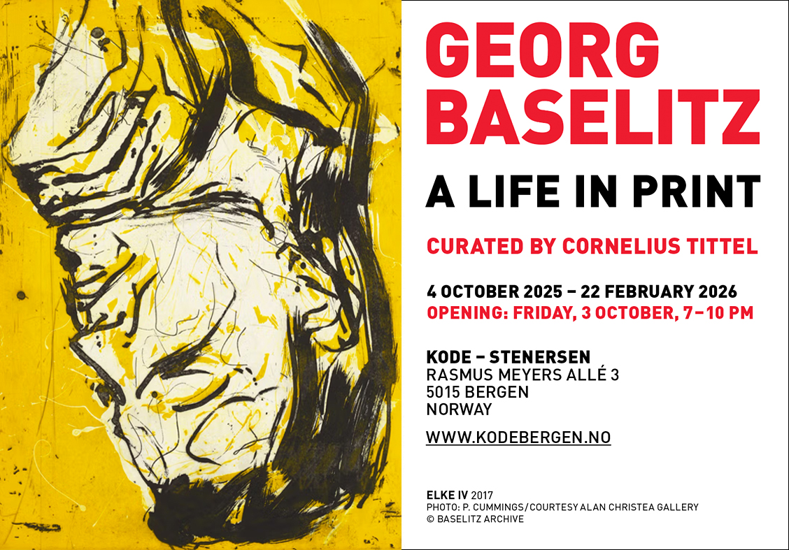 GEORG BASELITZ @ Kode Art Museum, Bergen, Norway 