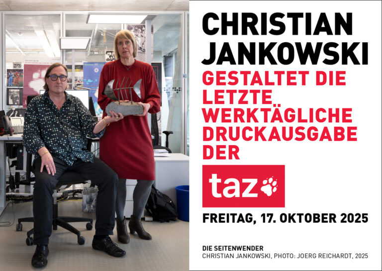 CHRISTIAN JANKOWSKI @ taz, die tageszeitung, Berlin 