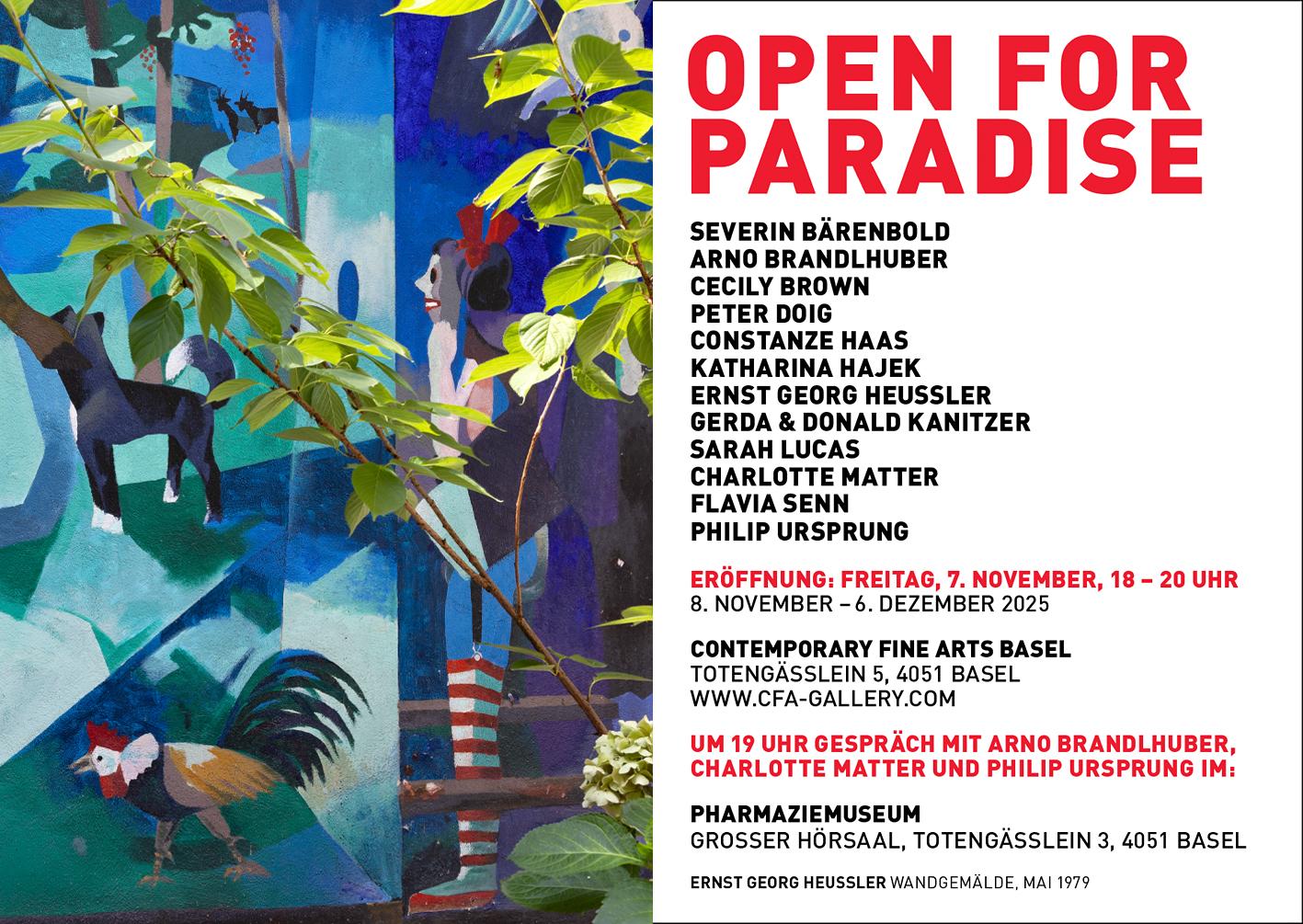 OPEN FOR PARADISE 