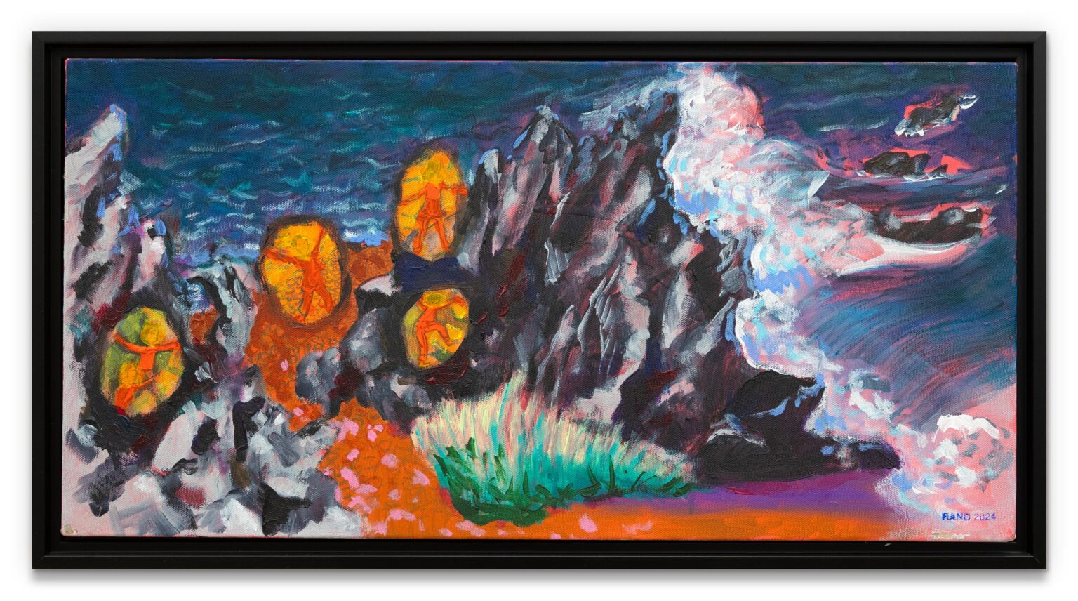 “Untitled #12” - Archie Rand 