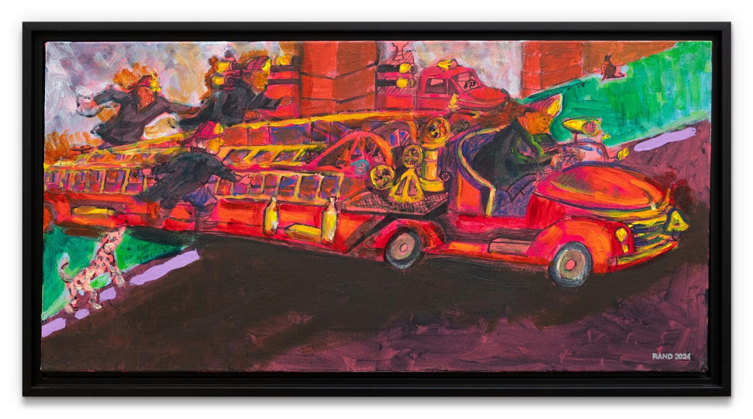 “Untitled #9” - Archie Rand 