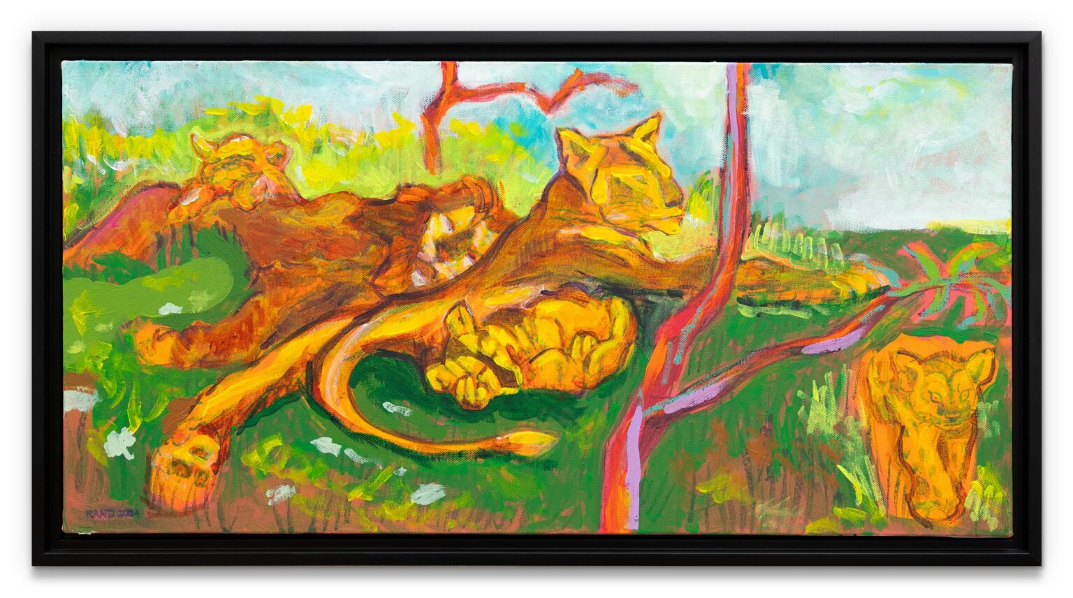 “Untitled #8” - Archie Rand 