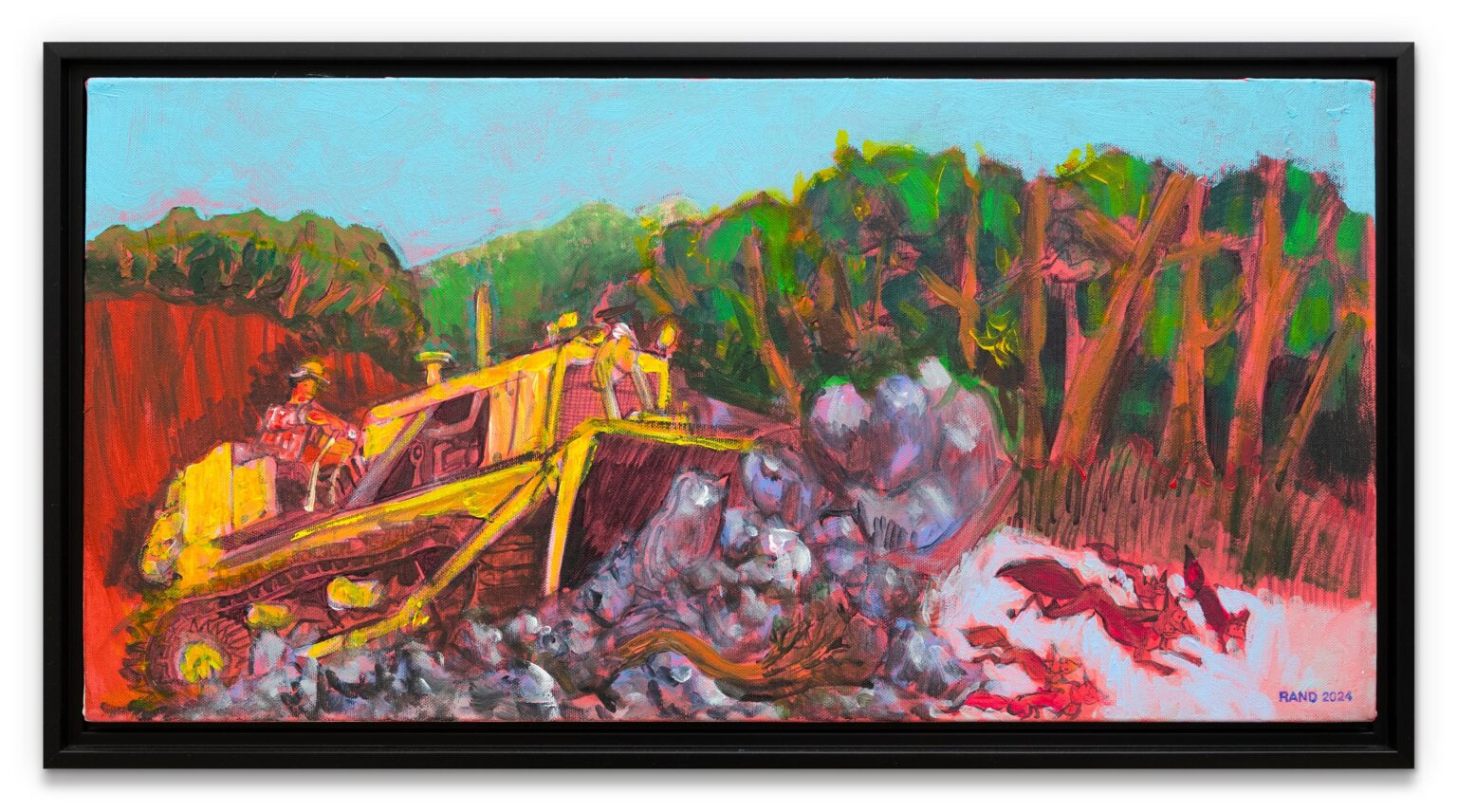 “Untitled #25” - Archie Rand 