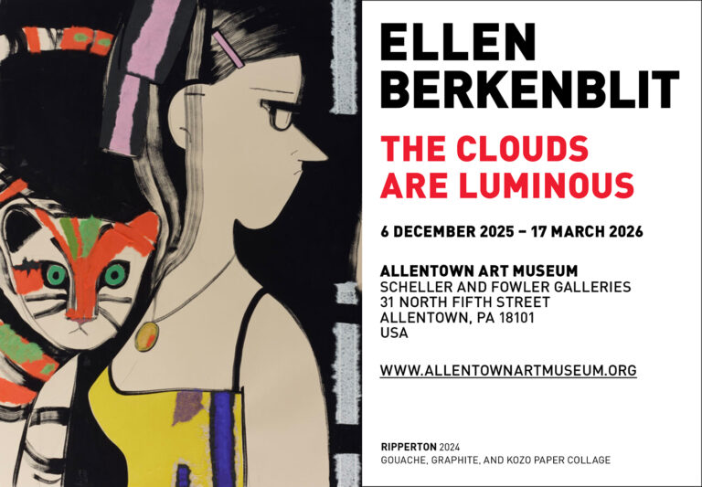ELLEN BERKENBLIT @ Allentown Art Museum 