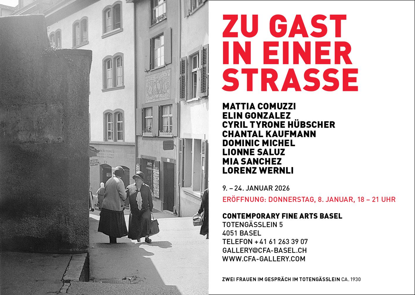 Zu Gast in einer Strasse - Chantal Kaufmann, Cyril Tyrone Hübscher, Dominic Michel, Elin Gonzalez, Lionne Saluz, Lorenz Wernli, Mattia Comuzzi, Mia Sanchez 