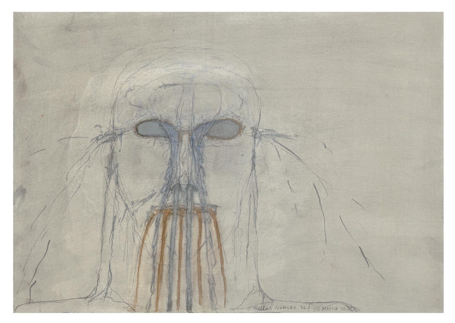 &ldquo;Kopf, St. Martin 10&rdquo; - Walter Pichler 