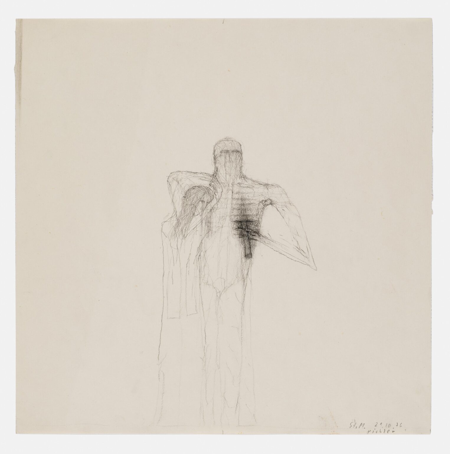 &ldquo;St. M. 29.10.1976&rdquo; - Walter Pichler 