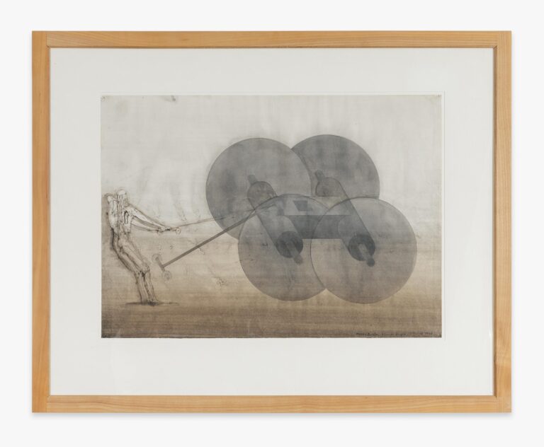 “Kleiner Wagen (St. Martin)” - Walter Pichler 