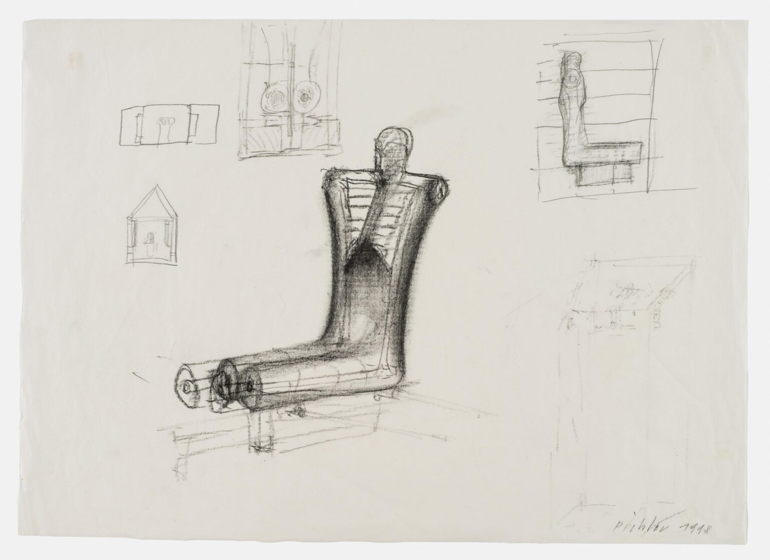 Ohne Titel / untitled - Walter Pichler 