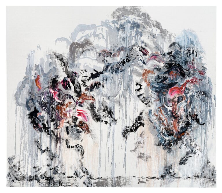 “Wall of water XXIX (lovers)” - Maggi Hambling 