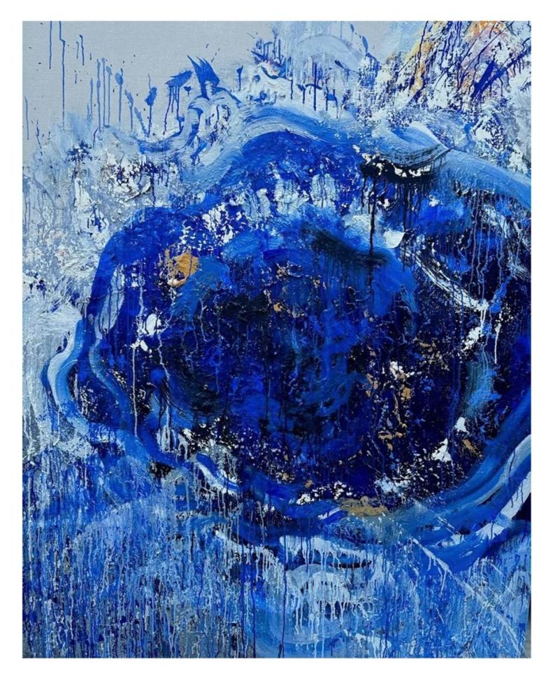 &ldquo;Sarah laughing&rdquo; - Maggi Hambling 