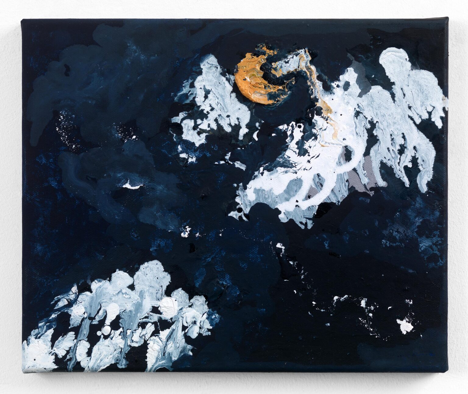 &ldquo;Invasion of the moon by the Americans&rdquo; - Maggi Hambling 
