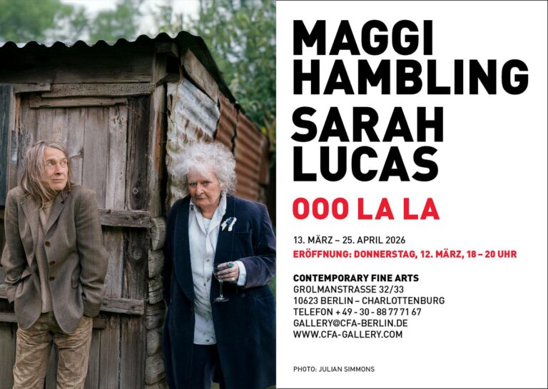 OOO LA LA - Maggi Hambling, Sarah Lucas 