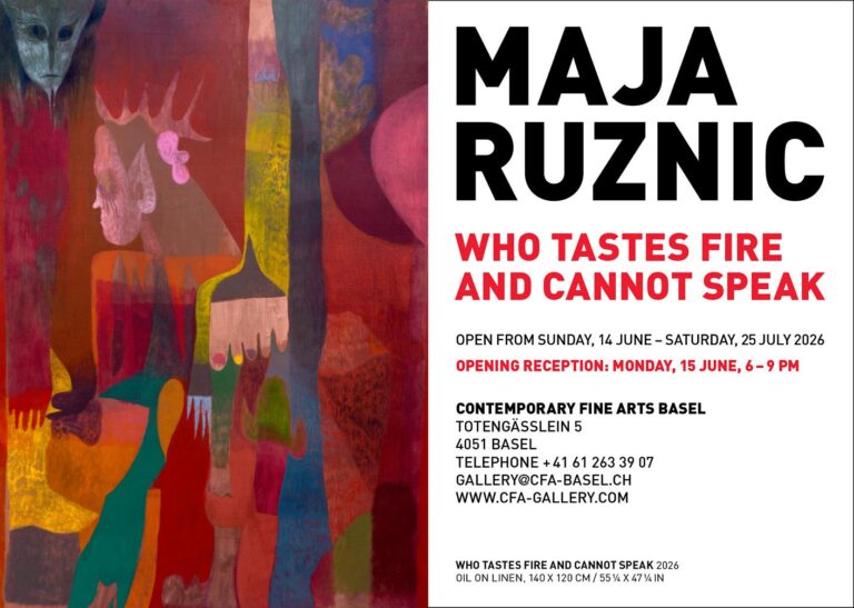 Who Tastes Fire and Cannot Speak - Maja Ruznic 