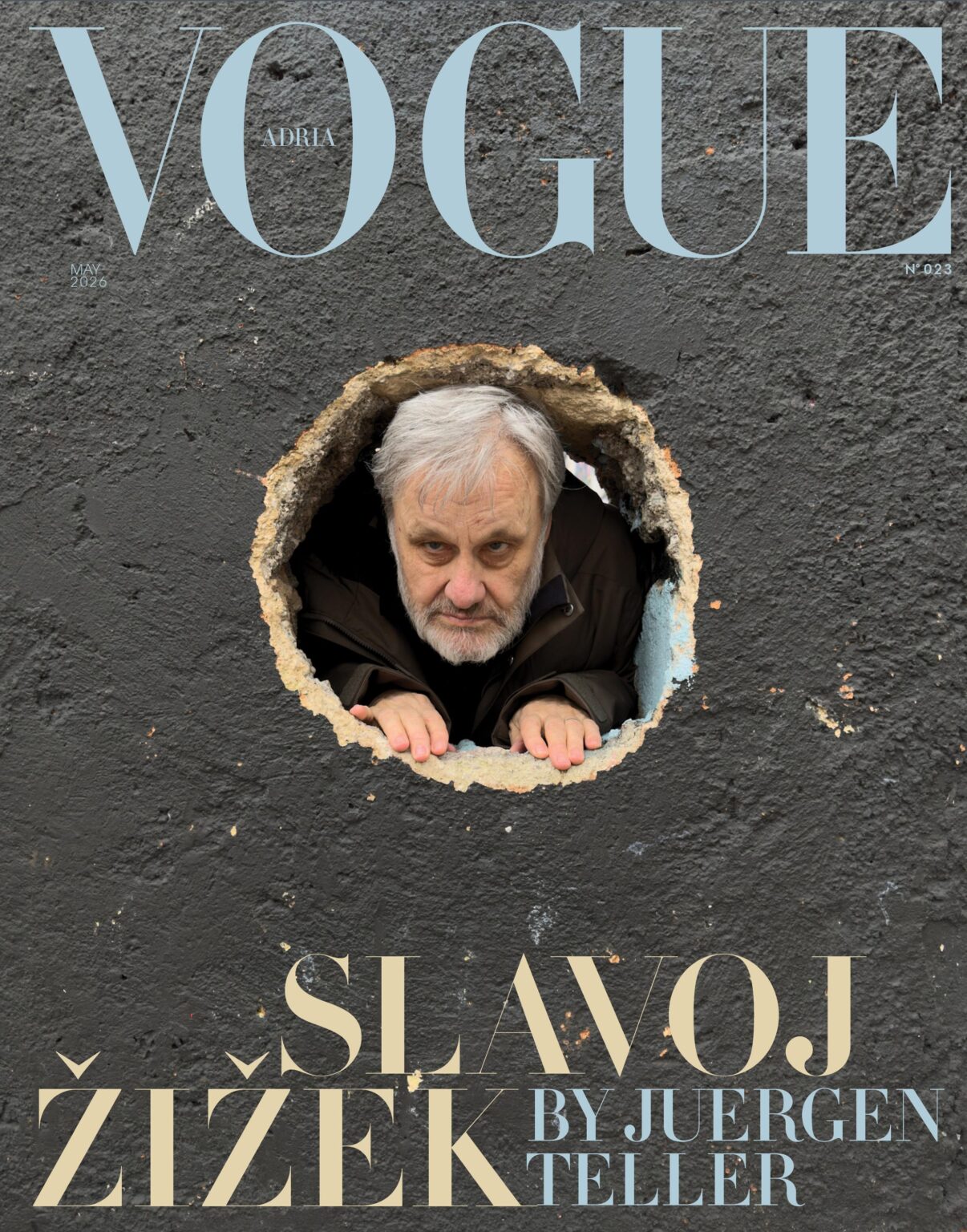 &ldquo;Vogue Cover &ldquo;Slavoj Žižek, Ljubljana&rdquo; - Juergen Teller 