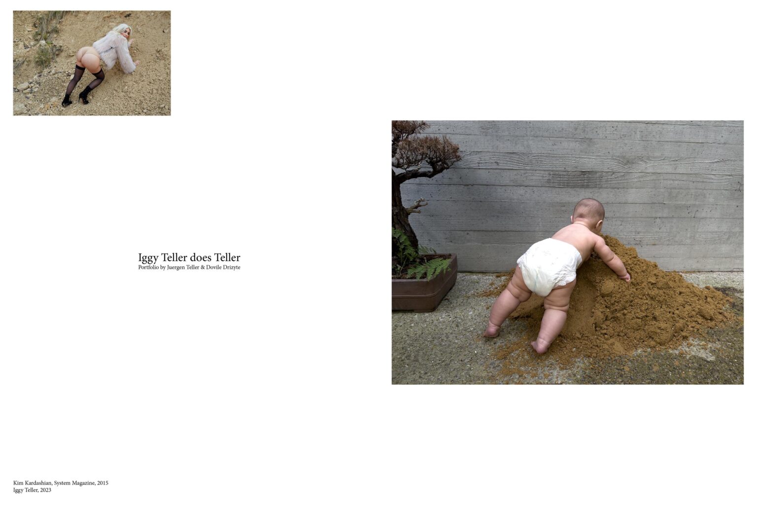 &ldquo;Iggy Teller does Teller No.2&rdquo; - Juergen Teller 