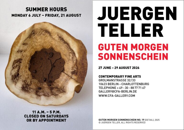 Guten Morgen Sonnenschein - Juergen Teller 