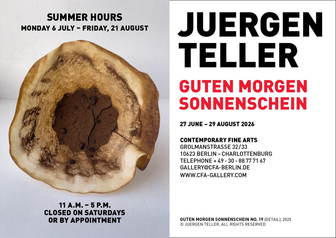 Guten Morgen Sonnenschein - Juergen Teller 