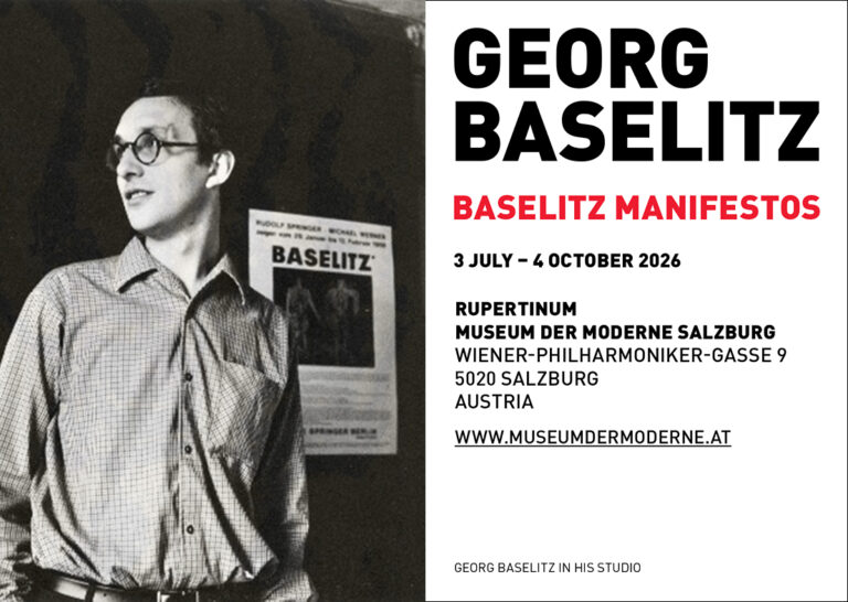GEORG BASELITZ @ Rupertinum, Museum der Moderne Salzburg 