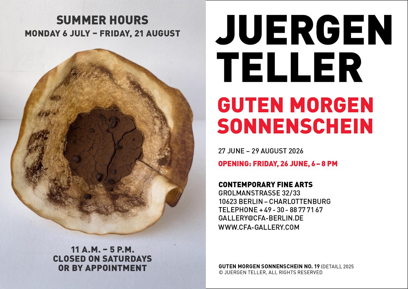 Guten Morgen Sonnenschein - Juergen Teller 