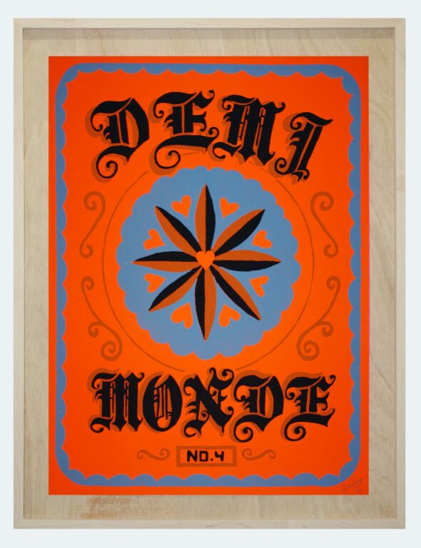 Demi Monde Orange - Aaron Rose 