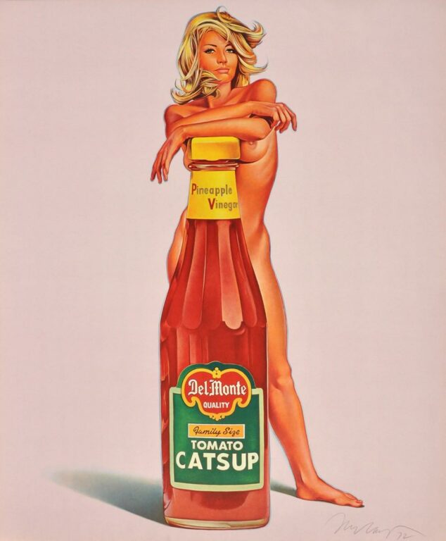 Tomato Catsup / Della Monty - Mel Ramos 