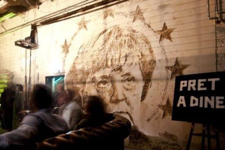 PRET A DINER – IN THE MIX - Olivia Steele, Stefan Strumbel, Vhils 