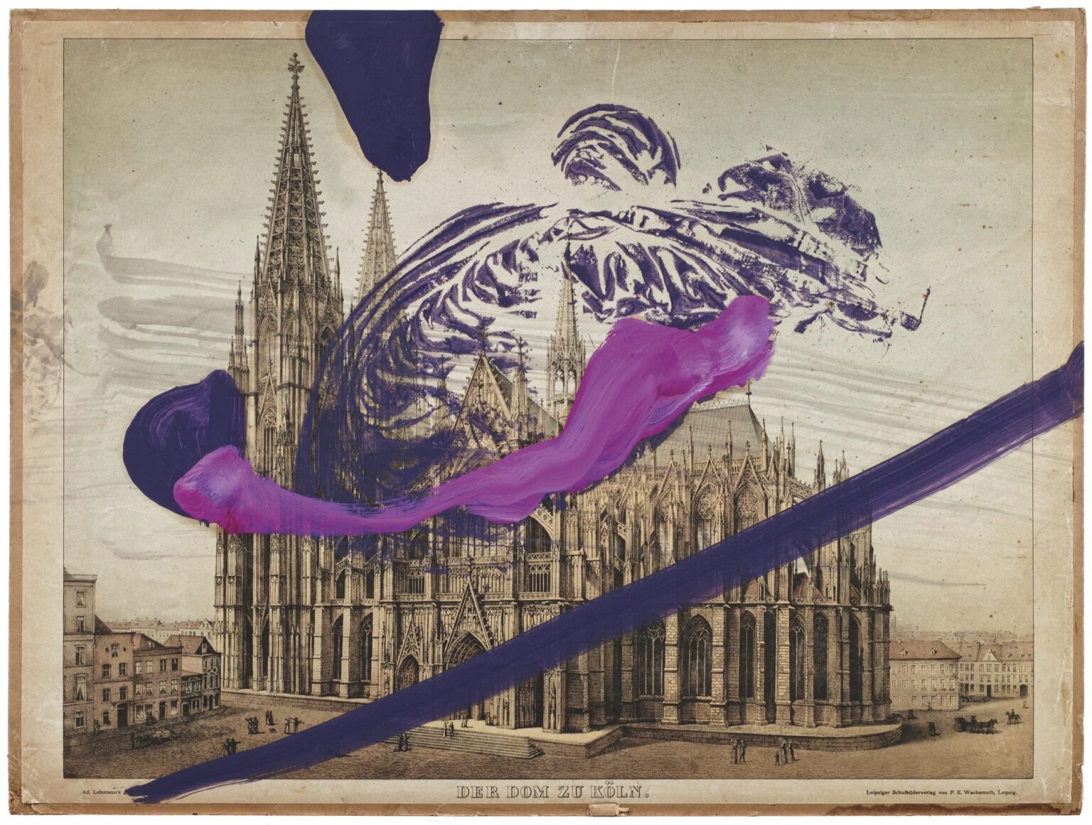 Untitled II (Der Dom zu Köln) - Julian Schnabel 