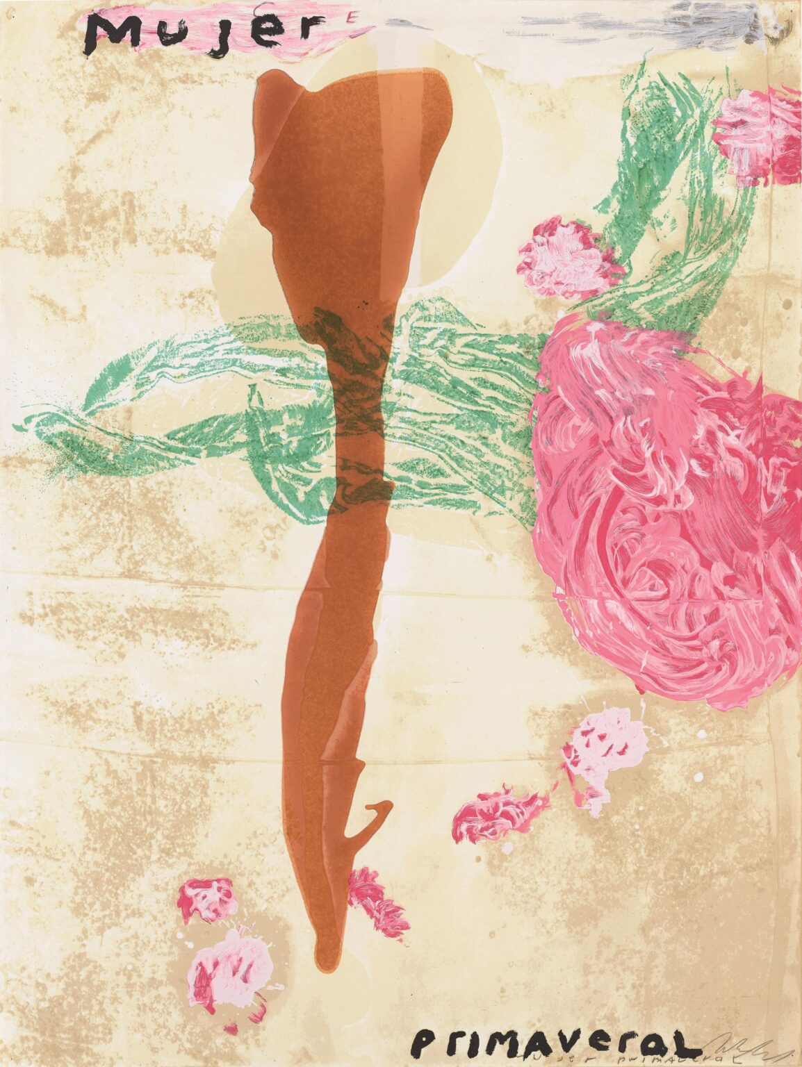 Mujer Primaveral - Julian Schnabel 