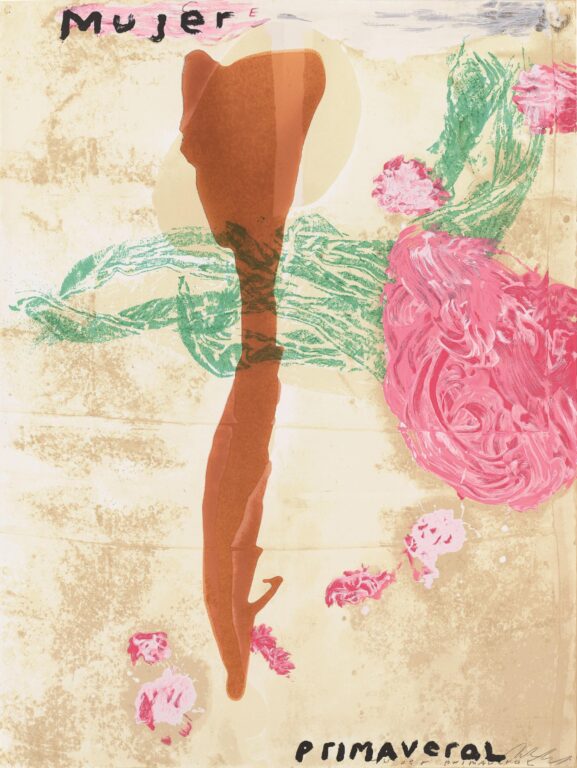 Mujer Primaveral - Julian Schnabel 