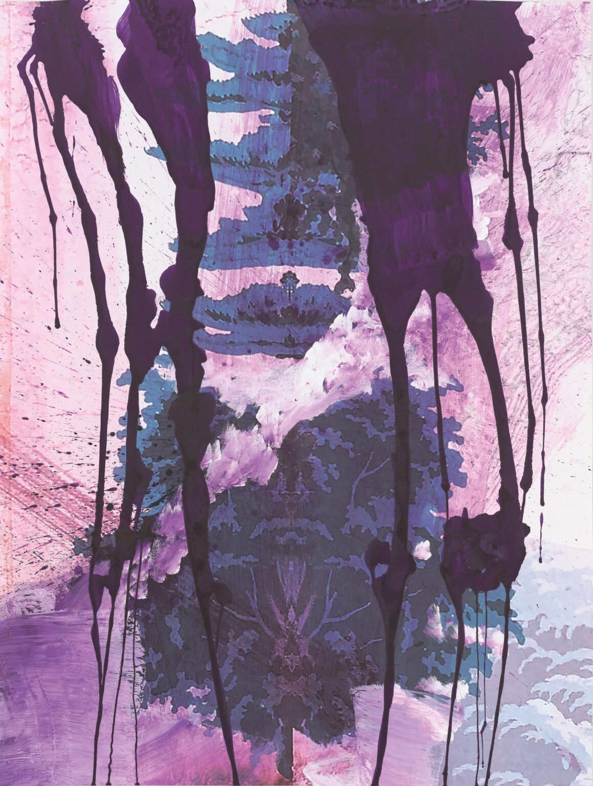 Walt Whitman (Frozen Lake) - Julian Schnabel 