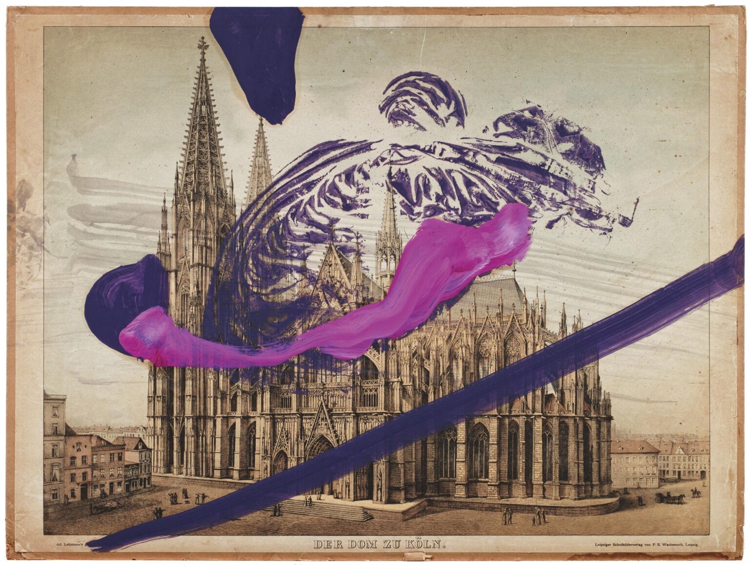 Untitled II (Der Dom zu Köln) - Julian Schnabel 