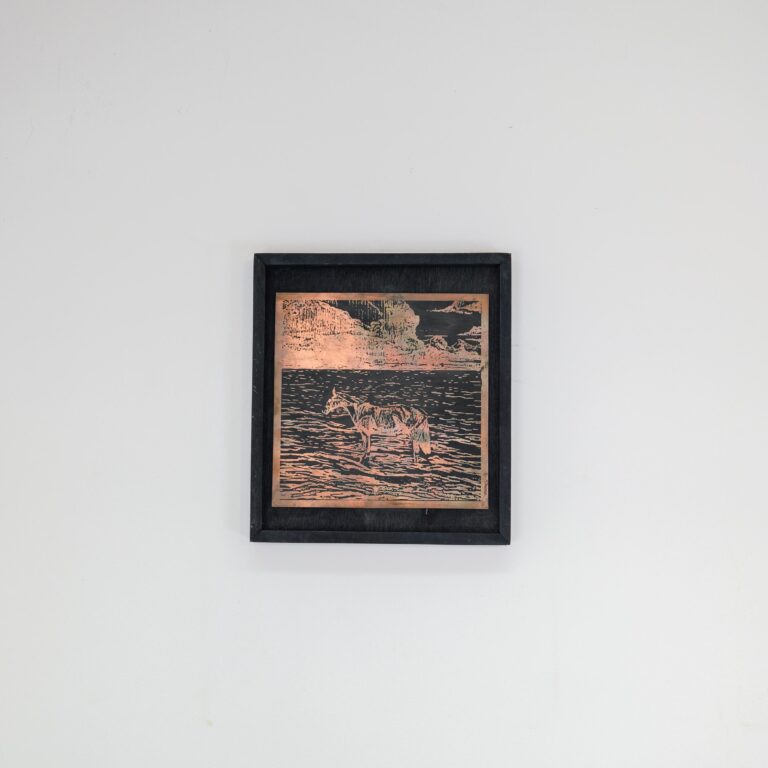 Oxidized copper etching edition - Ricky Lee Gordon 