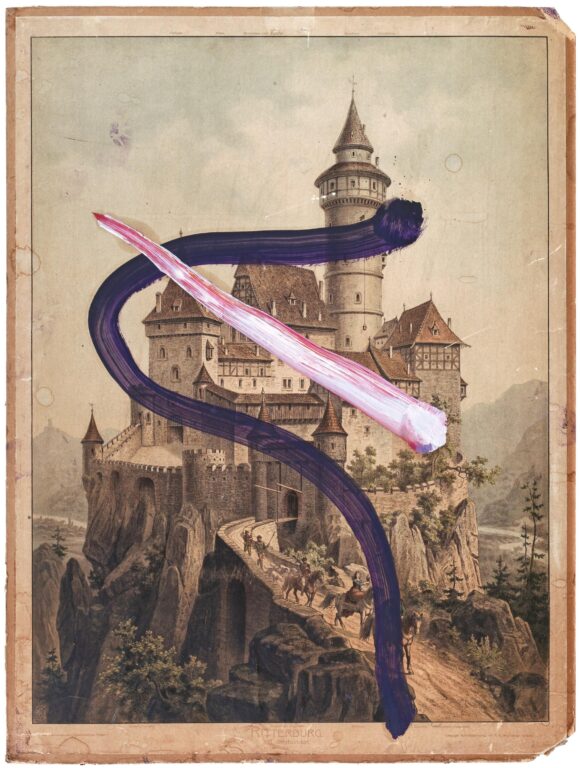 Untitled I (Ritterburg) - Julian Schnabel 