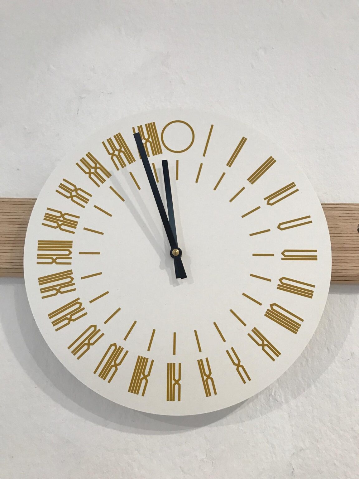 24 hour clock - Tauba Auerbach 