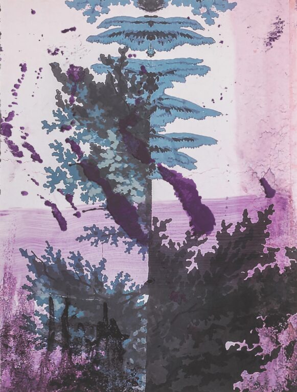 Walt Whitman II (Lake) - Julian Schnabel 