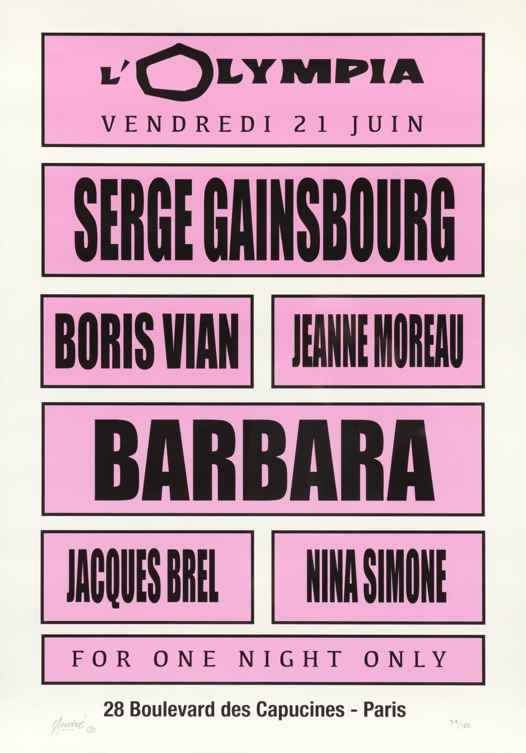 Dream Concert Poster 6 - André Saraiva 