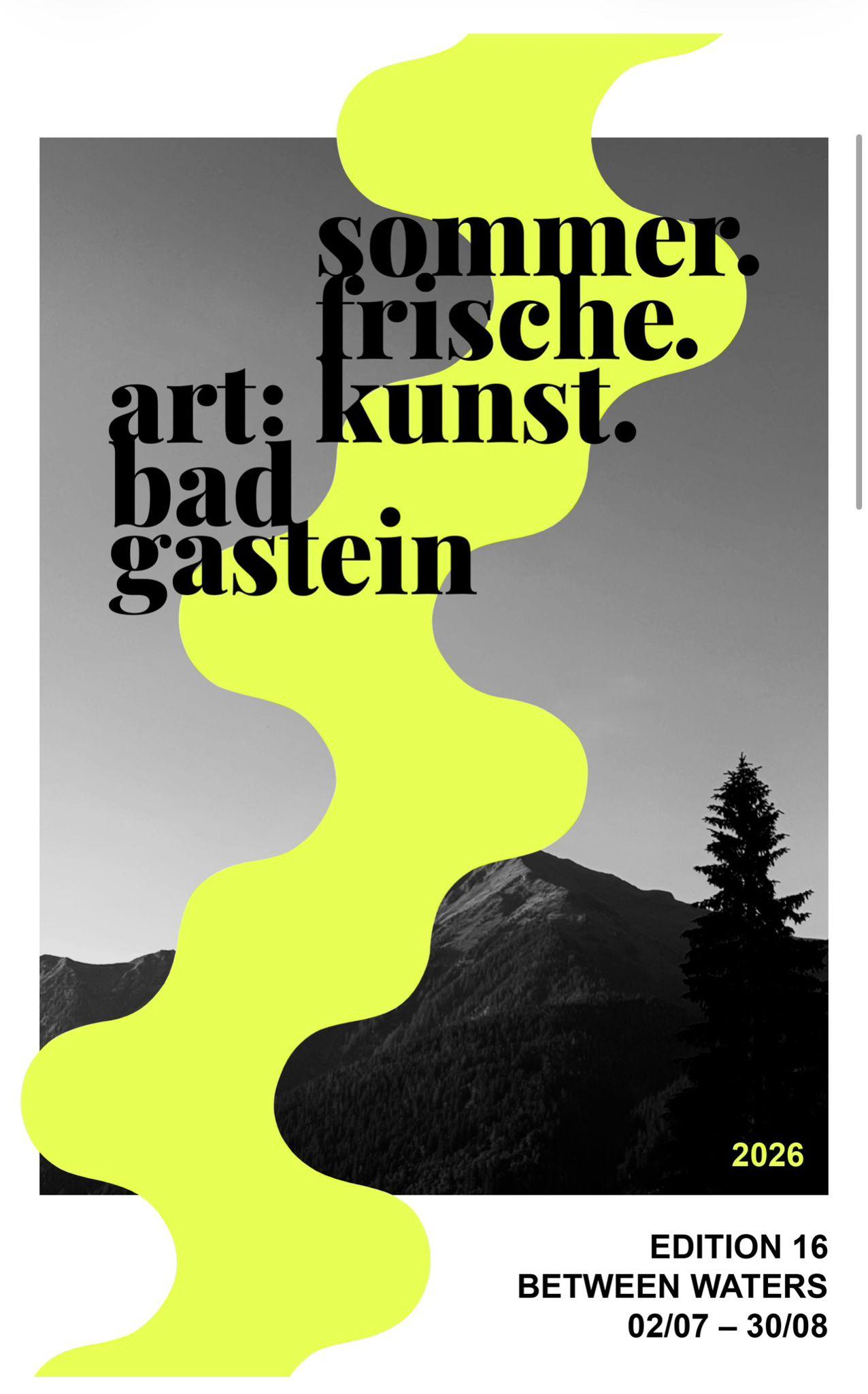 CIRCLE CULTURE GALLERY AT sommer.frische.kunst. 2026 IN BAD GASTEIN 