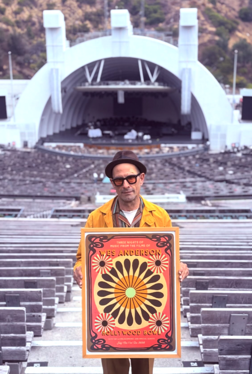 AARON ROSE, WES ANDERSON & MONTBLANC AT THE HOLLYWOOD BOWL 