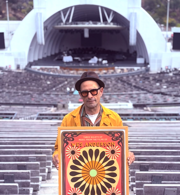 AARON ROSE, WES ANDERSON & MONTBLANC AT THE HOLLYWOOD BOWL 