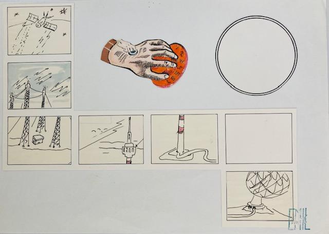 paper positions Berlin - Emil Schult, Klaus Weber, Sergii Chaika 