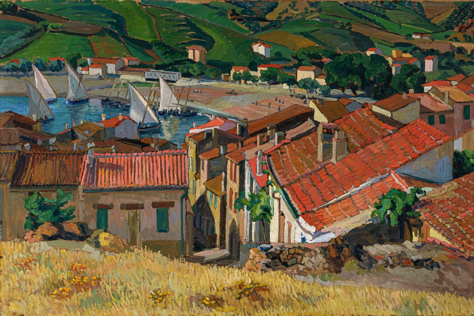Die Bucht von Banyuls-sur-Mer - H&eacute;l&egrave;ne Rivi&egrave;re 