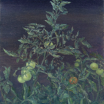 Eun Lee.&Ouml;l auf Leinwand.  40 x 33 cm.