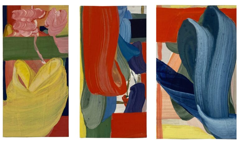 Flügel (Triptychon) - Mojé Assefjah 