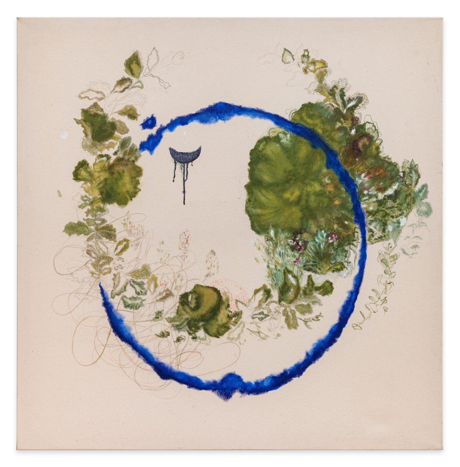 hugging trees at night - Ulrike K&ouml;ppinger 