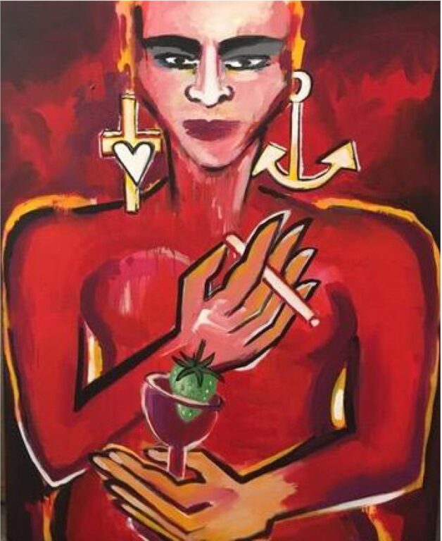 Glaube, Liebe, Hoffe, dass die Erdbeere rot wird - Elvira Bach 