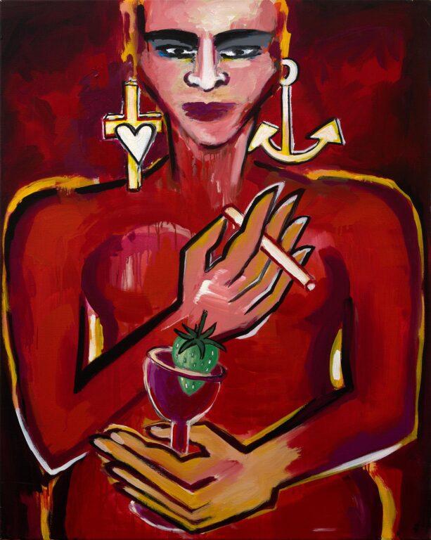 Glaube, Liebe, Hoffe, dass die Erdbeere rot wird - Elvira Bach 