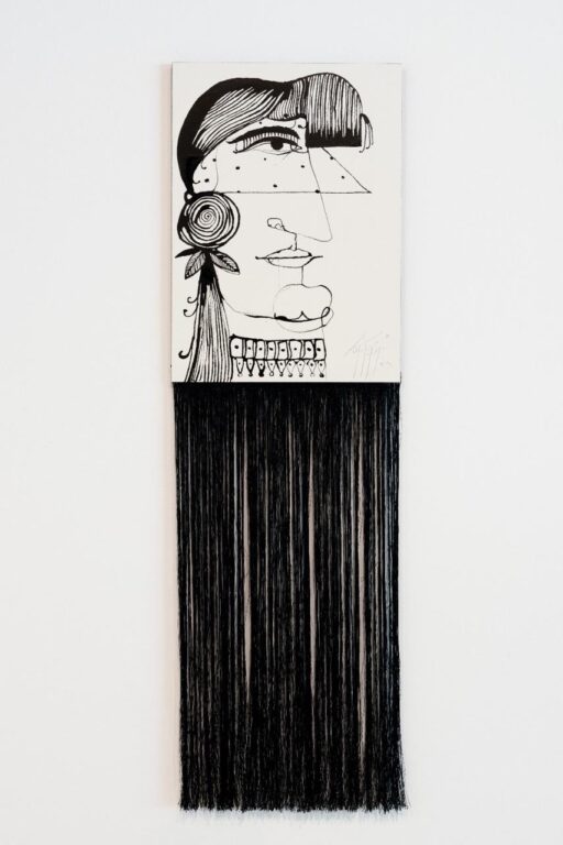 Untitled – Series Ga’adah Titmashatt (قاعده تتمشط) – Brushing Her Hair - Bouthayna Al Muftah 