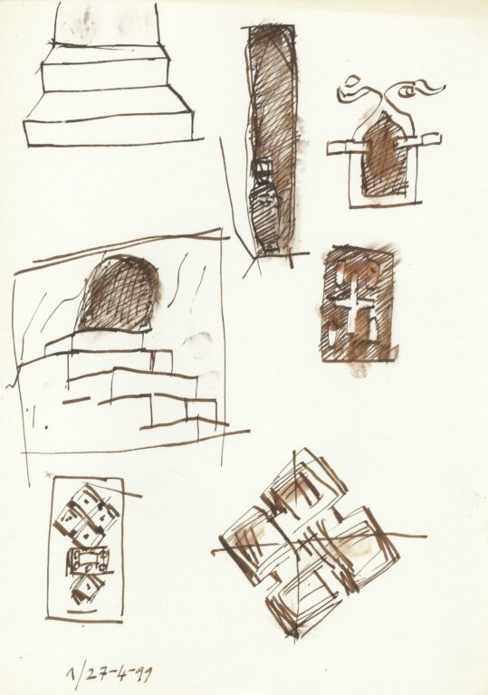 untitled (ethiopian archit. elements) - Gast MICHELS 